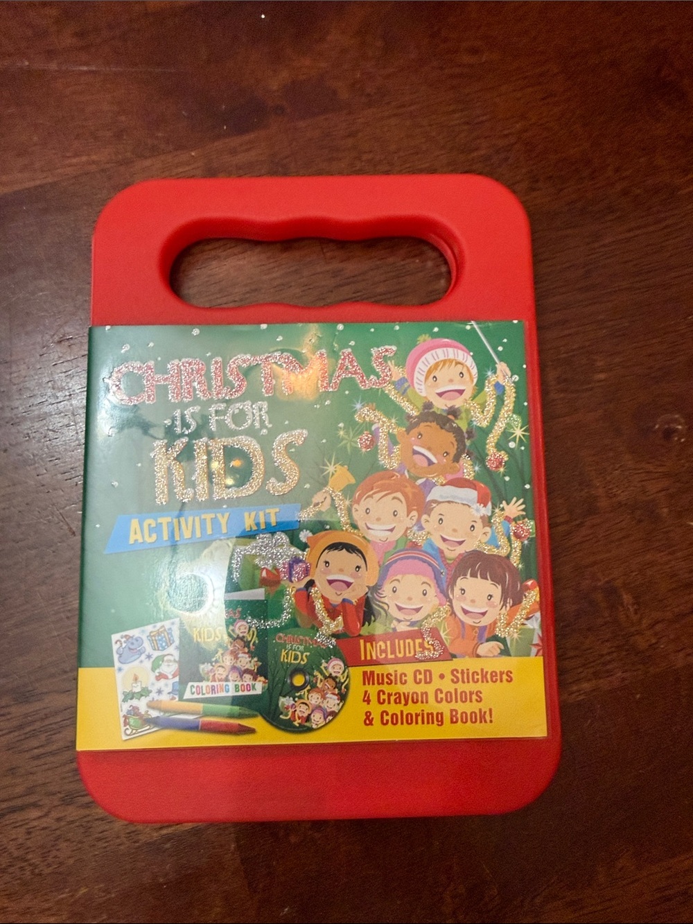 Christmas Is For Kids Red Activity Kit - Holiday Learning Set